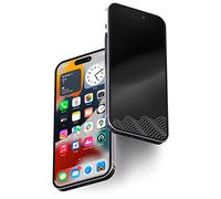 Power Theory Protector de pantalla compatible con iPhone 14 Pro, vidrio distintivo personalizado con obras de arte que desaparecen, incluye bandeja de fácil instalación, paquete de 2, onda Zen