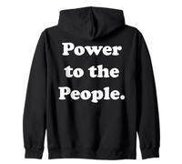 Power To The People Movement Equality Voice Sudadera con Capucha