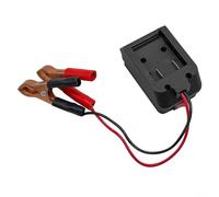 Power Tool Adaptador de Batería Convertidor para A3/2106-92x60mm ABS Car Jump Booster, Li-ion Compatible, Herramienta Eléctrica Portátil Convertidor de Batería para (con Interruptor)