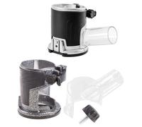 Power Tools - Base de enrutador de inmersión compacta y ligera para fresadora de madera, base de recortadora, soporte de fresado