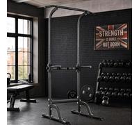 Power Tower Estación de Inmersión para Gimnasio en Casa, Barra de Dominadas Ajustable con Barras de Inmersión, Estación de Entrenamiento de Fuerza Resistente para Dominadas, Levantamientos