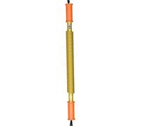 Power Twister Bar, expansor de Pecho de Alta Resistencia de 30-130 kg, ejercitador de Brazo de Doble Resorte, Barra de Entrenamiento de Fuerza en la Parte Superior del Cuerpo para Pecho, Hombro, Ante