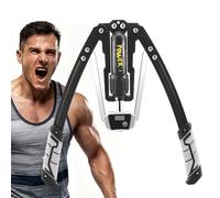 Power Twister con función de conteo, entrenador de brazos Twister ajustable 10~200 kg, entrenador de fuerza de brazos hidráulico, entrenador de pecho para hombres, Brazo, bíceps, Abdomen, Hombro
