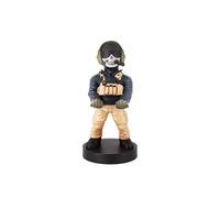 Power Up Factory Exquisite Gaming: Call of Duty: Lt. Simon «Ghost» Riley Soporte Original para móvil y Mando de Juegos, Soporte para Dispositivo, Cable Guys, Figura licenciada