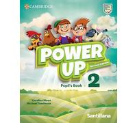 Power Up Level 2 Pupil's Book Santillana Cambridge Edition