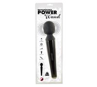 Vibrador Vaginal Estimulador Clítoris Wand Recargable Negro Realista