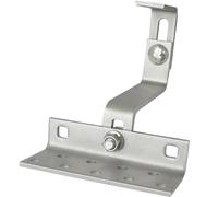 Power Werk 4 ganchos de techo ajustables en 3 posiciones, acero inoxidable PV, fotovoltaico, montaje solar, soporte de techo, soporte solar, módulo solar, fijación para techo, soporte para techo,