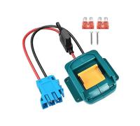 Power Wheel Adapter for 18V Battery Conversion with Wire Harness Connector and Fuse for Peg Perego 12V Ride On Toys