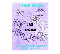 Power Words: Self-Affirmation Coloring Book for Kids