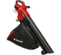 Einhell Aspirador de hojas con batería VENTURRO 18/210 Power X-Change (18 V, potencia de aspiración 500 m³/h, bolsa colectora 45 l, función de soplado hasta 210 km/h, sin batería ni cargador)
