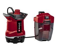 Einhell Bomba de aguas sucias con baterías GE-DP 18/25 Li-Solo Power X-Change (18 V, caudal de impulsión 7.500 l/h, altura de impulsión 5 m, modo ECO y BOOST, sin batería)