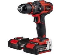 Power X-Change Taladro atornillador percutor TE-CD 18/40 Li-i +64, 18 Voltios, Martillo atornillador rojo/Negro
