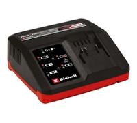 Einhell Original Cargador Power X-Fastcharger 4A Power X-Change (Iones de Li, 18V, Tiempos de Carga Cortos, superv. Permanente de batería y gestión de Carga Inteligente, indicador LED de 6 Estados)