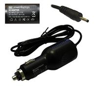 Power4Laptops Adaptador CC Cargador de Coche Este Adaptador CC Cargador de Coche Tableta para su Compatible con Gemini GEM10313S