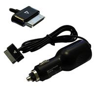 Power4Laptops Adaptador CC Cargador de Coche Este Adaptador CC Cargador de Coche Tableta para su Compatible con Samsung Galaxy Tab P6210