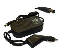 Power4Laptops Adaptador CC Cargador de Coche portátil Compatible con HP Pavilion DV7-7027