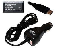 Power4Laptops Adaptador CC Cargador de Coche portátil Compatible con Microsoft Surface 3