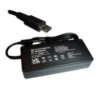 Power4Laptops Adaptador Fuente de alimentación portátil Cargador Compatible con MSI Gaming GE66 Raider 10SF-043UK