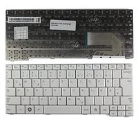 Power4Laptops Alemán Blanco Teclado de Repuesto para Ordenador portátil Compatible con Samsung NB30-JT01IT