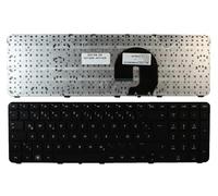 Power4Laptops Alemán Marco Negro Negro Teclado de Repuesto para Ordenador portátil Compatible con HP Pavilion DV7-4000
