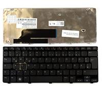 Power4Laptops Alemán Marco Negro Negro Teclado para Ordenador portátil Compatible con DELL PK130DB2A16