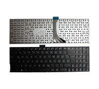 Power4Laptops Alemán Negro Teclado de Repuesto para Ordenador portátil Compatible con ASUS X555LB-XO088D