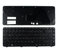 Power4Laptops Alemán Negro Teclado de Repuesto para Ordenador portátil Compatible con Compaq Presario CQ42-153TU