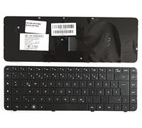 Power4Laptops Alemán Negro Teclado de Repuesto para Ordenador portátil Compatible con HP G62-B95SQ