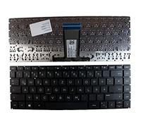 Power4Laptops Alemán Negro Teclado de Repuesto para Ordenador portátil Compatible con HP Home 14-ck0000nia