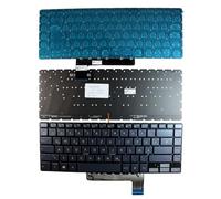 Power4Laptops Alemán Retroiluminada Gris Teclado de Repuesto para Ordenador portátil Compatible con ASUS W700GVA