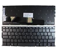 Power4Laptops Alemán Retroiluminada Gris Teclado de Repuesto para Ordenador portátil Compatible con Lenovo Yoga 5G 14Q8CX05