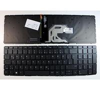 Power4Laptops Alemán Retroiluminada Negro Teclado de Repuesto para Ordenador portátil Compatible con HP ProBook 450R G6