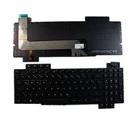 Power4Laptops Alemán Retroiluminada Negro Teclado de Repuesto para Ordenador portátil Compatible con ASUS GL503GE-ES52