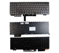 Power4Laptops Alemán Retroiluminada Negro Teclado de Repuesto para Ordenador portátil Compatible con ASUS ProArt Studiobook H5600