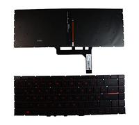 Power4Laptops Alemán Retroiluminada Negro Teclado de Repuesto para Ordenador portátil Compatible con MSI Gaming GF63 8RD-014TH