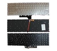 Power4Laptops Alemán Retroiluminada Negro Windows 8 Teclado de Repuesto para Ordenador portátil Compatible con MSI Gaming GE62 6QC-028FR