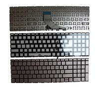 Power4Laptops Alemán Retroiluminada Rosa Teclado de Repuesto para Ordenador portátil Compatible con HP Home 15-da1000TU