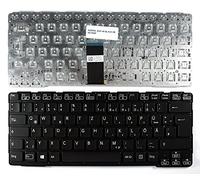 Power4Laptops Alemán versión retroiluminada (sin Placa retroiluminado) Negro Windows 8 Teclado de Repuesto para Ordenador portátil Compatible con Sony Vaio SVE14A1X1ES