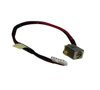 Power4Laptops Conector de alimentación portátil con Cable Compatible con Acer Aspire A315-41G-R2U6
