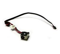 Power4Laptops Conector de alimentación portátil con Cable Compatible con Acer Aspire One P531