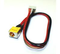 Power4Laptops Conector de alimentación portátil con Cable Compatible con Acer Extensa 7200