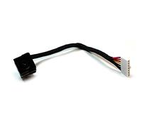 Power4Laptops Conector de alimentación portátil con Cable Compatible con DELL Inspiron 14 3437