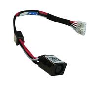 Power4Laptops Conector de alimentación portátil con Cable Compatible con DELL Latitude 14 3450