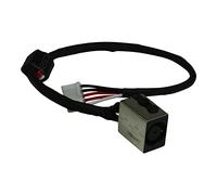Power4Laptops Conector de alimentación portátil con Cable Compatible con DELL Latitude E5540