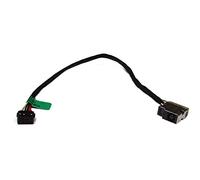 Power4Laptops Conector de alimentación portátil con Cable Compatible con HP Envy 15-J002AX