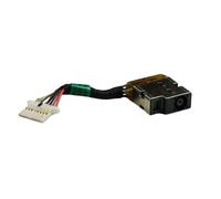 Power4Laptops Conector de alimentación portátil con Cable Compatible con HP Pavilion 14-cd0022ns