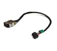 Power4Laptops Conector de alimentación portátil con Cable Compatible con HP Pavilion 14-e044TX