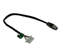 Power4Laptops Conector de alimentación portátil con Cable Compatible con HP Pavilion 15-ab252TX