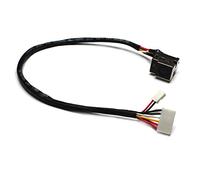 Power4Laptops Conector de alimentación portátil con Cable Compatible con HP Pavilion DV7-2102TX