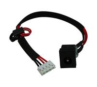 Power4Laptops Conector de alimentación portátil con Cable para Intel 945 Placa Base Compatible con Toshiba Satellite A100-S2311TD